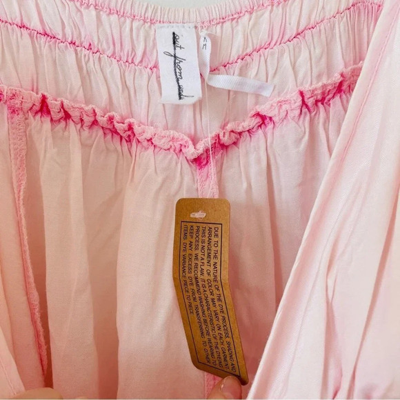 Urban Outfitters UO Out From Under Hollis Jumpsuit Pink Tie Dye NWT Size Medium - Picture 9 of 10